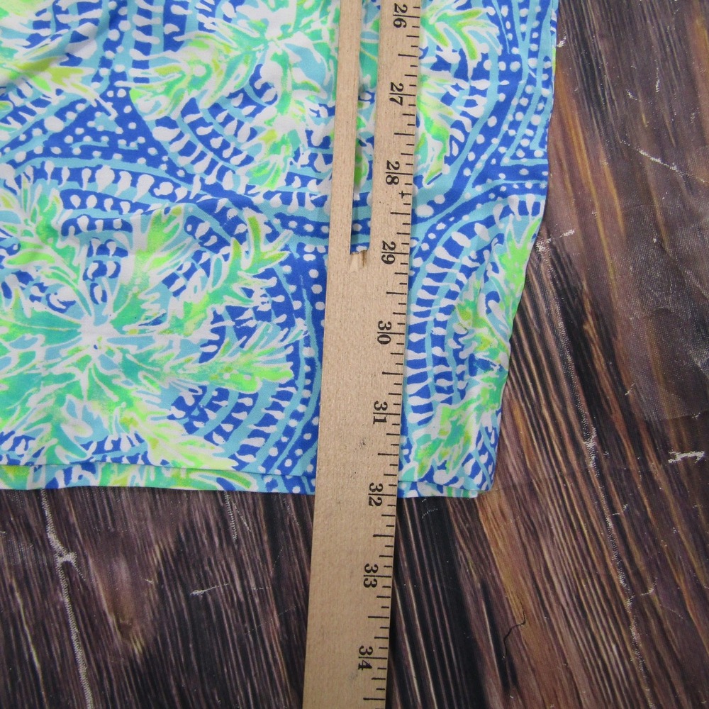 Lilly Pulitzer Pants Womens XS Blue Bal Harbour Palazzo Tropic Like Its Hot - Picture 6 of 6